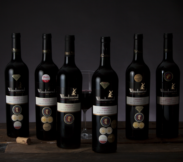 Windmeul Pinotage Reserve Awards Range